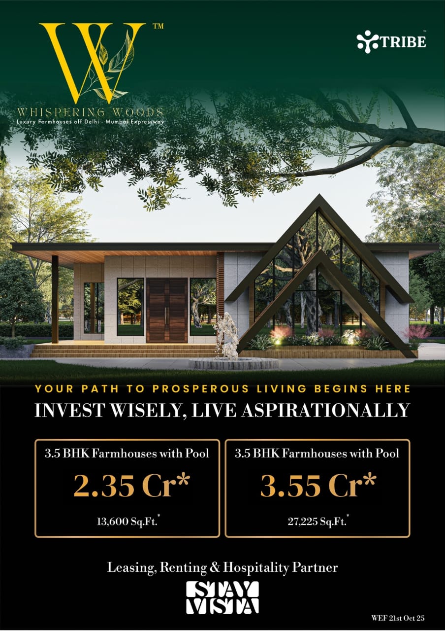 Discover Luxury Farmhouses at Whispering Woods, Starting at 2.35 Cr Update