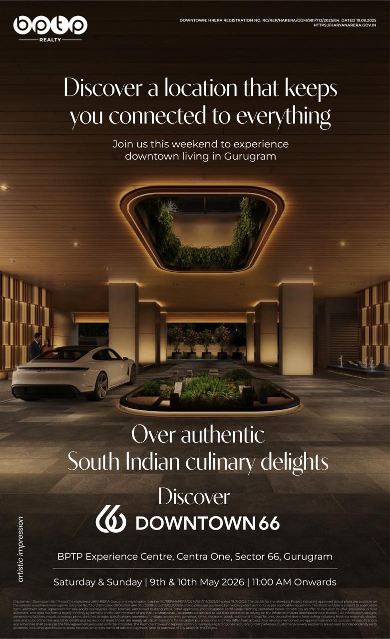 Experience Downtown Living in Gurugram || Discover Downtown 66 with BPTP || Join Us for a Unique Experience Update