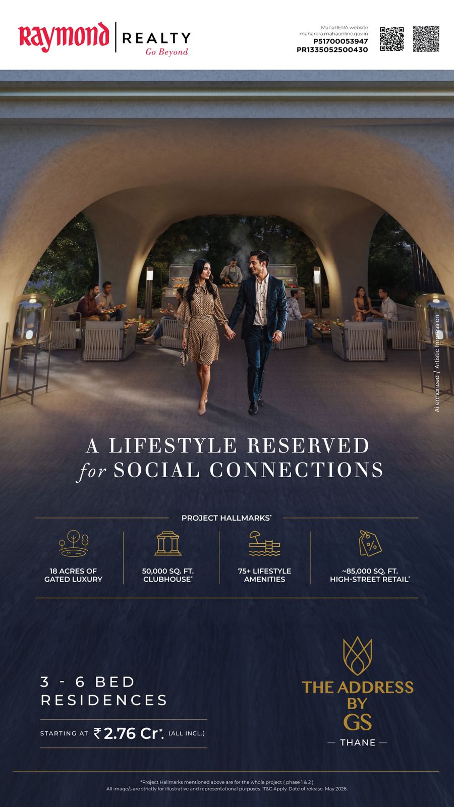 Explore Luxury Living at The Address by GS, Thane || Discover Your Social Lifestyle at The Address by GS, Thane || Invest in Prestigious Living Spaces in Thane Update