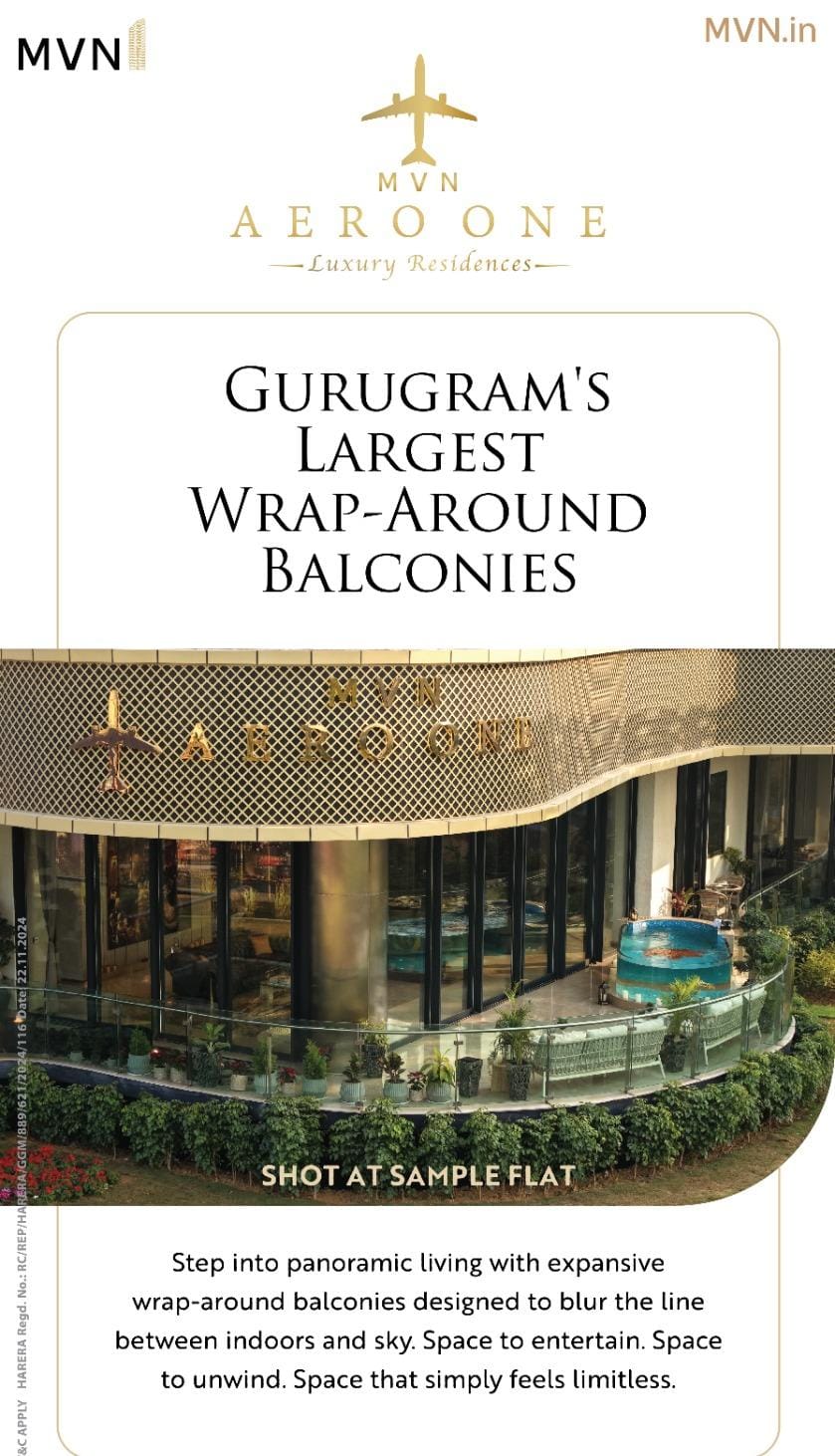Discover Luxurious Living, MVN Aero One, Gurugram Update