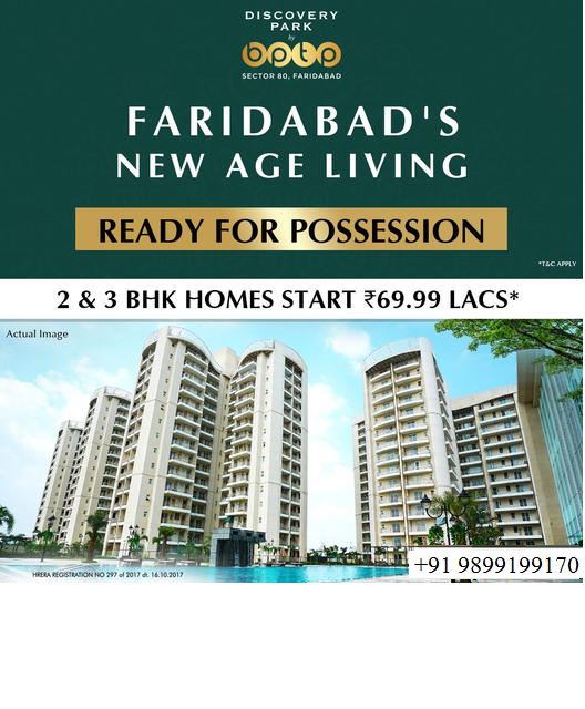 Discovery Park: Faridabad's Gateway to Modernity with Ready to Move-In 2 & 3 BHK Homes Update