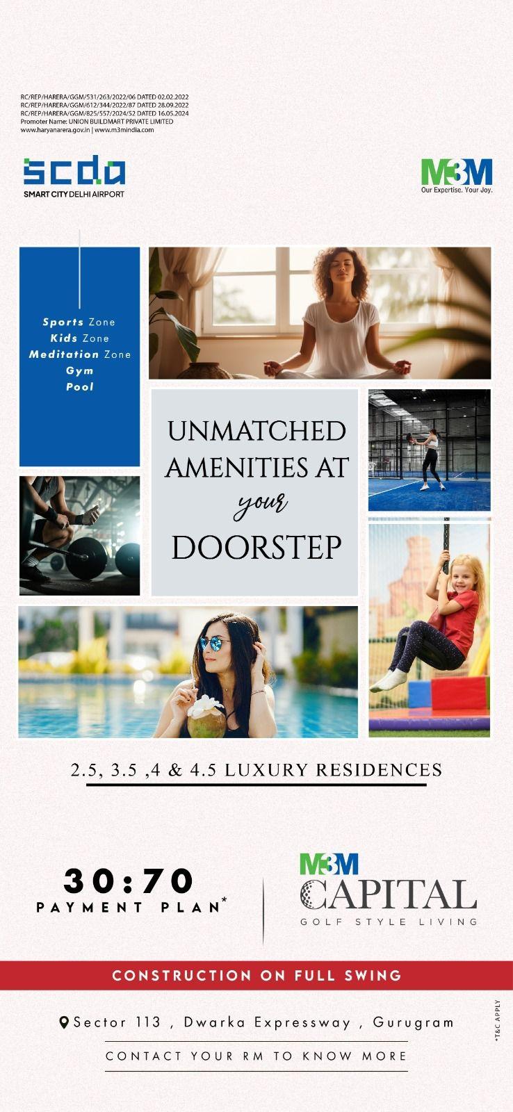 Luxury Living at M3M Capital, Starting at Attractive Prices, Sector 113, Gurugram Update