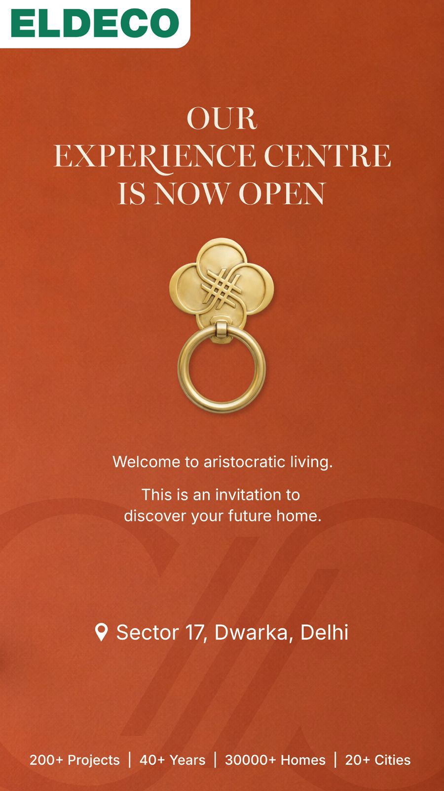 Discover Aristocratic Living at Eldeco, Experience Centre Now Open at Sector 17, Dwarka, Delhi Update