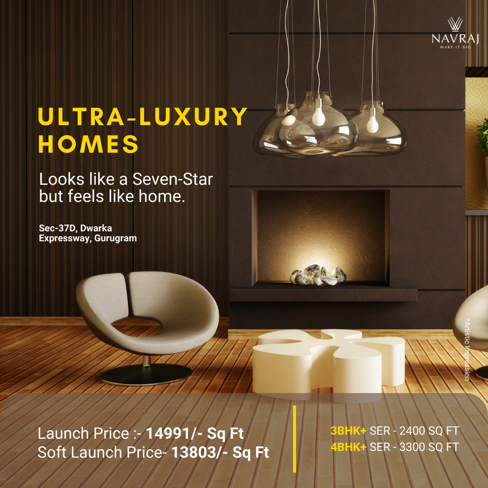 Navraj Estates Presents Ultra-Luxury Homes: A Blend of Grandeur and Homeliness in Sector 37D, Gurugram Update