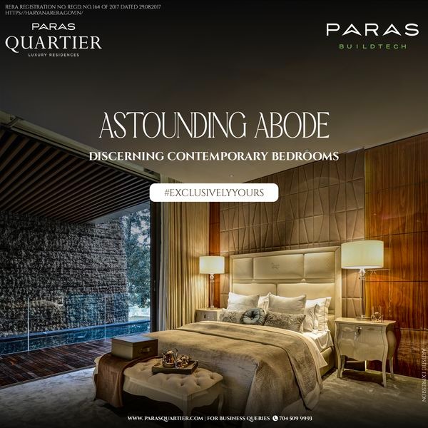 Paras Quartier's Modern Sanctuaries: A Convergence of Luxury and Contemporary Design Update