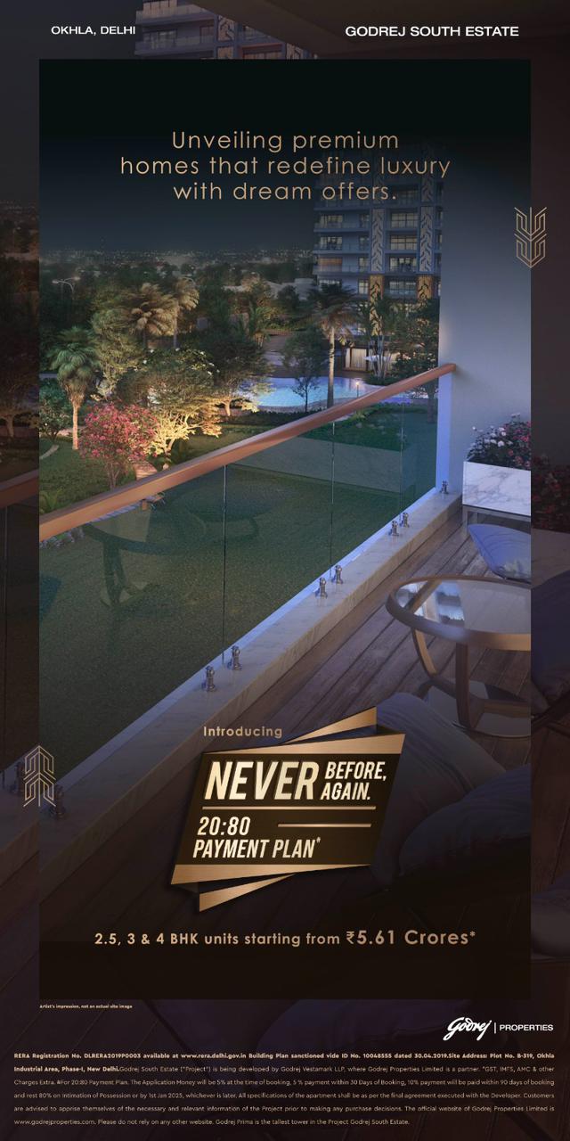 Experience the Zenith of Opulence at Godrej South Estate in Okhla, Delhi Update