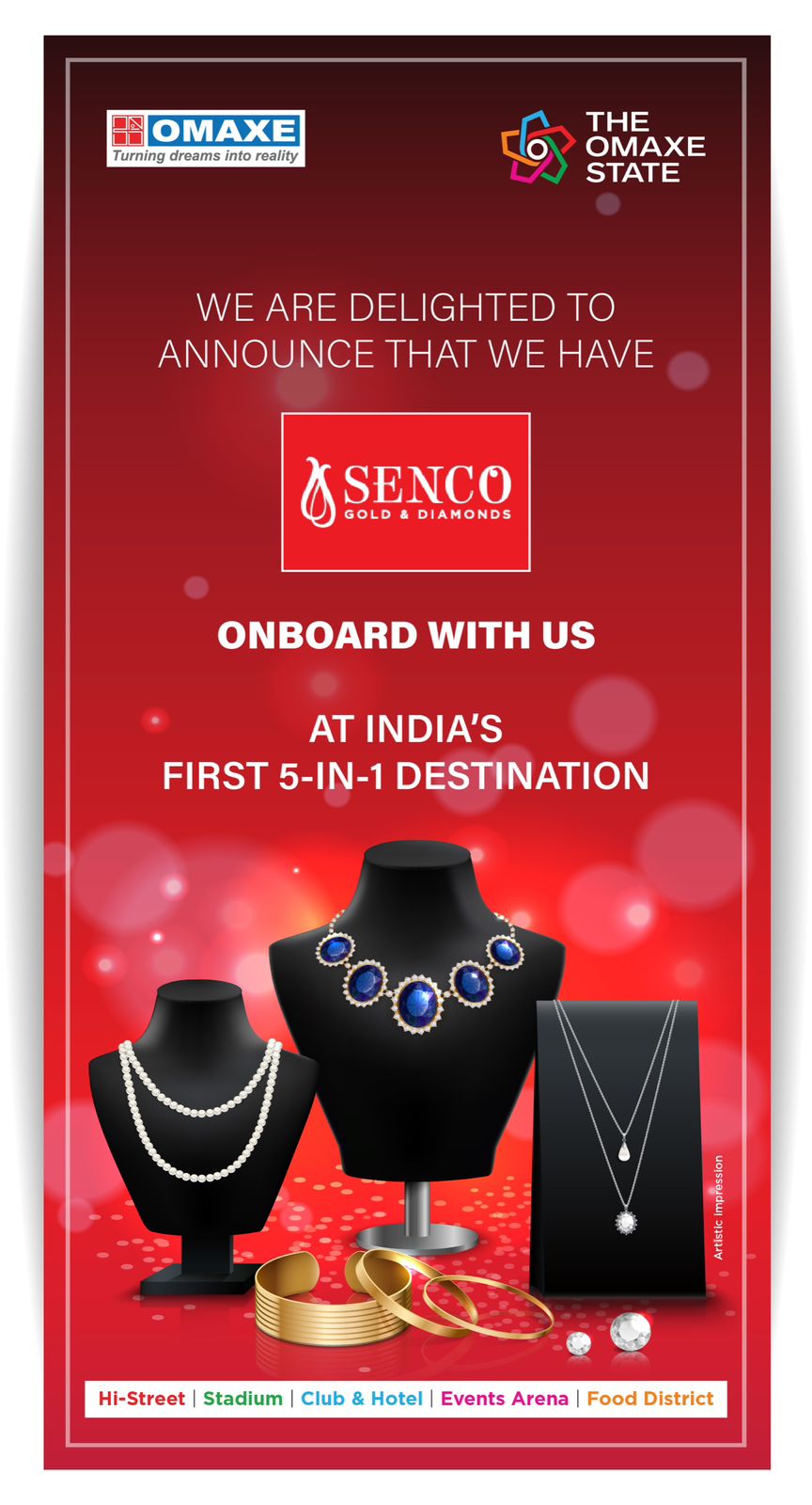 Omaxe State, India’s First 5-in-1 Destination! Update