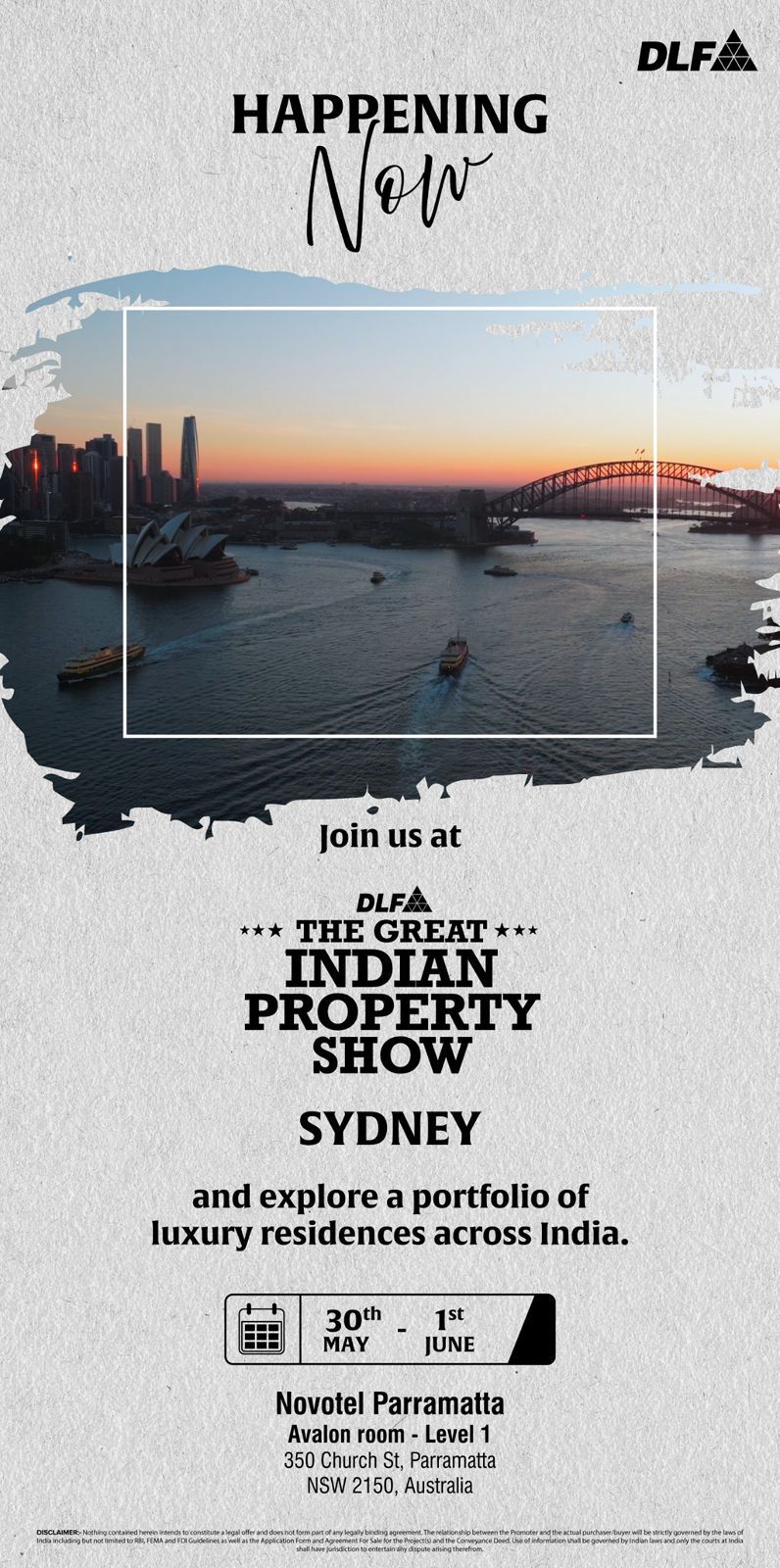 Join Us at The DLF Great Indian Property Show in Sydney || Explore Luxury Residences with DLF in Sydney || Discover Premium Investment Opportunities at DLF Sydney Show Update