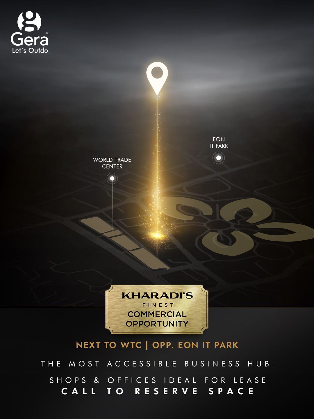 Commercial Spaces Available in Kharadi by Gera's, Next to WTC and EON IT Park Update