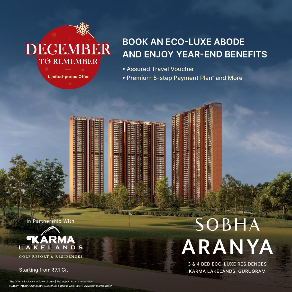 Discover Sobha Aranya Eco-Luxe Residences at Karma Lakelands, Gurugram Update