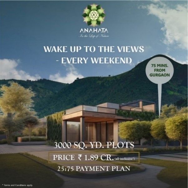 Discover Luxury Plots at Anahata Starting from ₹1.89 Cr, Just 75 Minutes from Gurgaon! Update