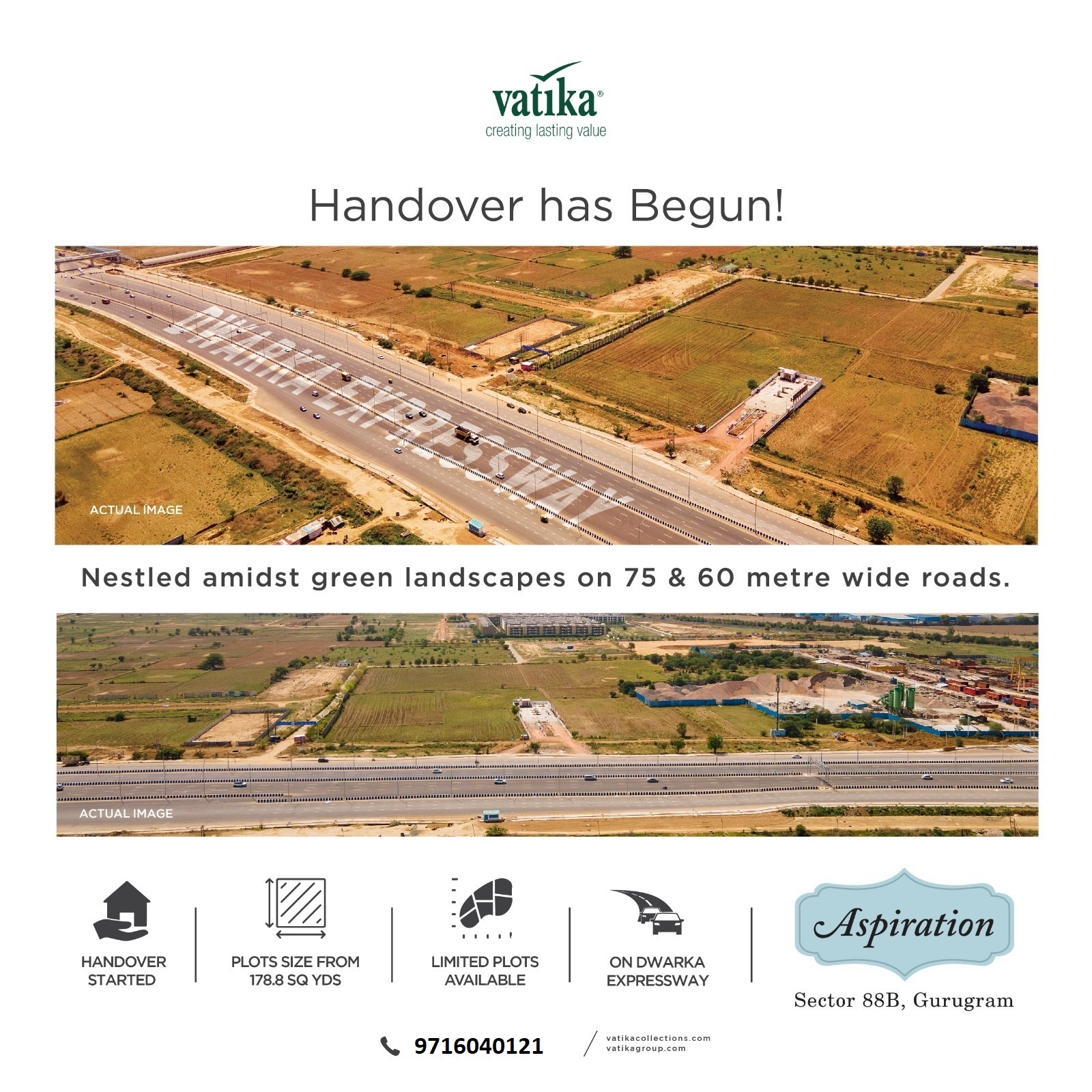Vatika's Aspiration Sector 88B, Gurugram: Handover Commences for a Dream Lifestyle Update