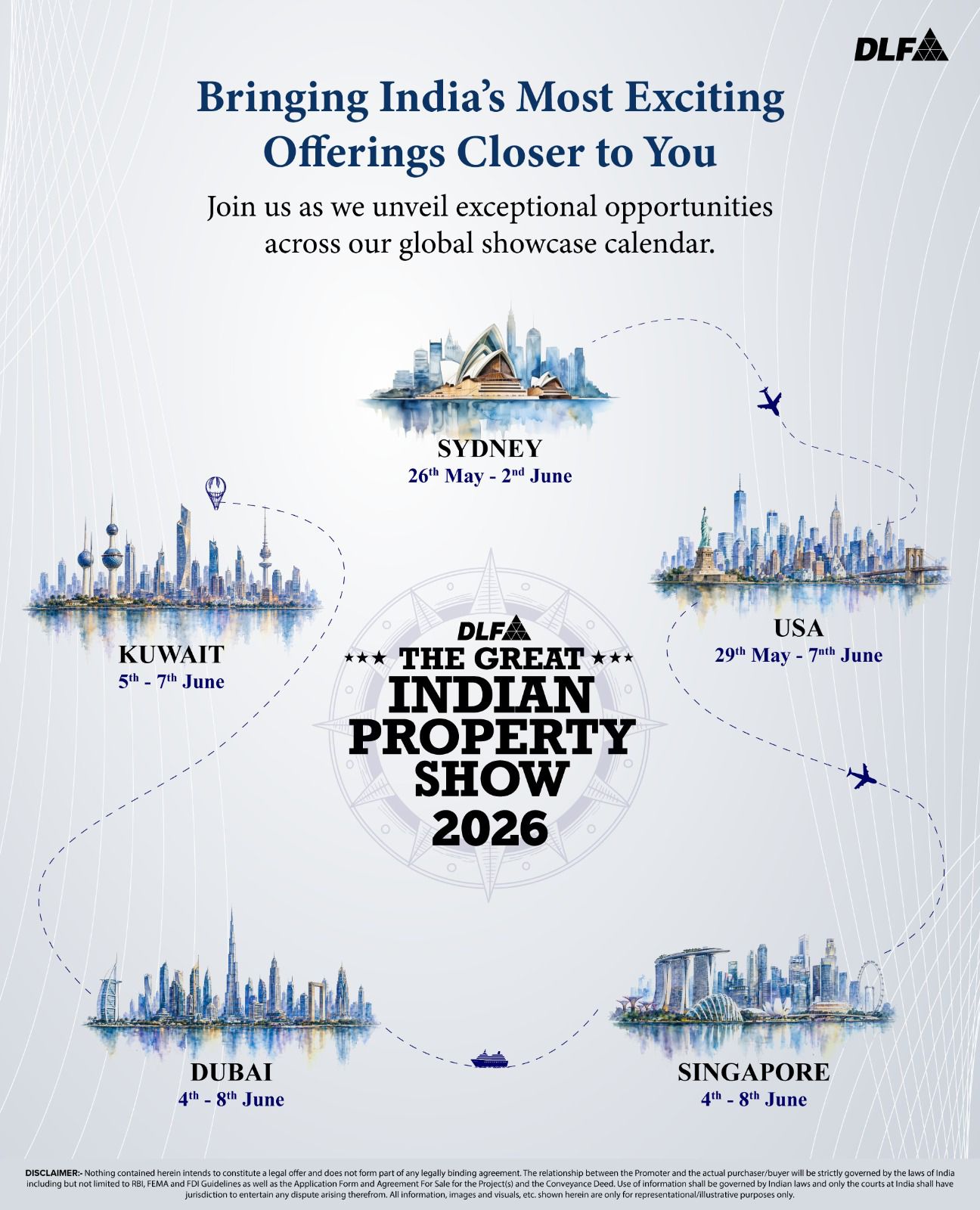 Explore DLF's Global Property Shows! || Join DLF's Great Indian Property Show 2026 || Discover DLF's Offerings Globally Update