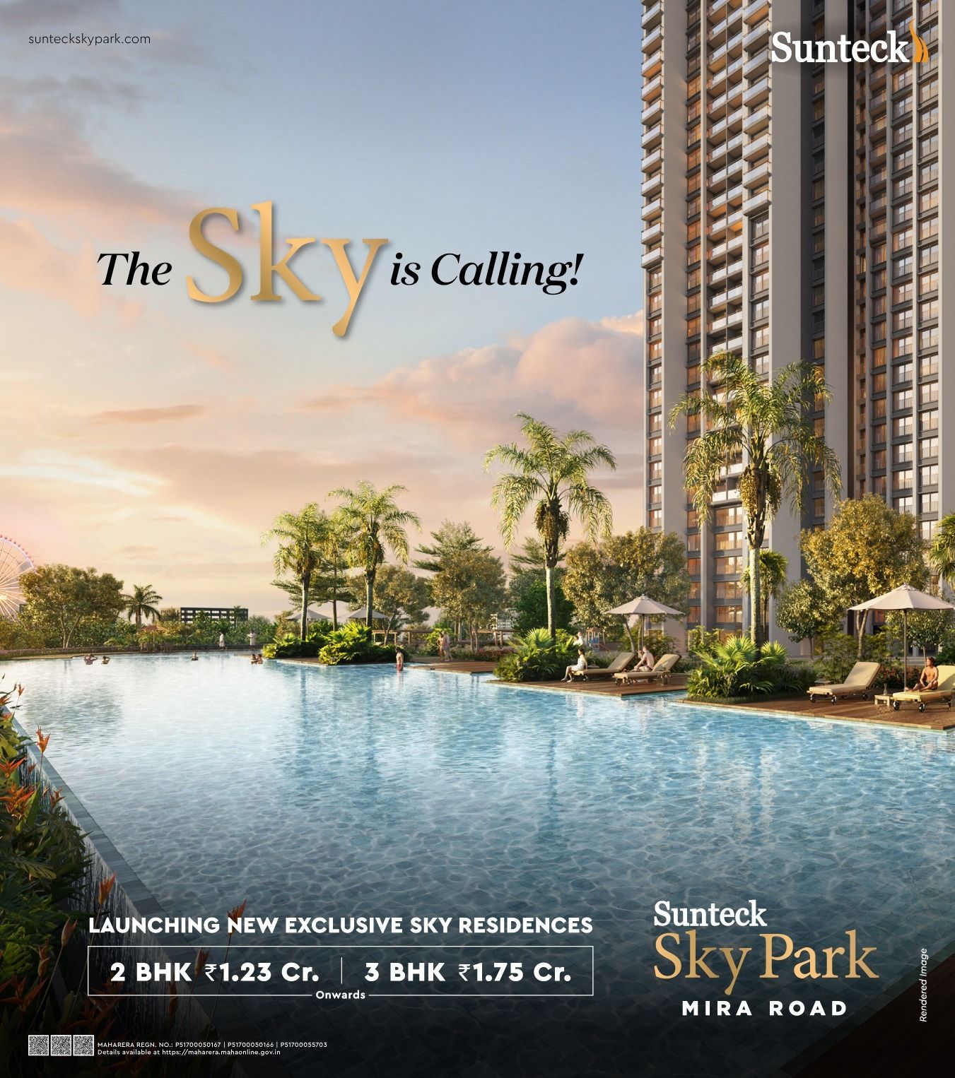 Discover Luxury Living at Sunteck Sky Park, Mira Road - Starting at ₹1.23 Cr Update