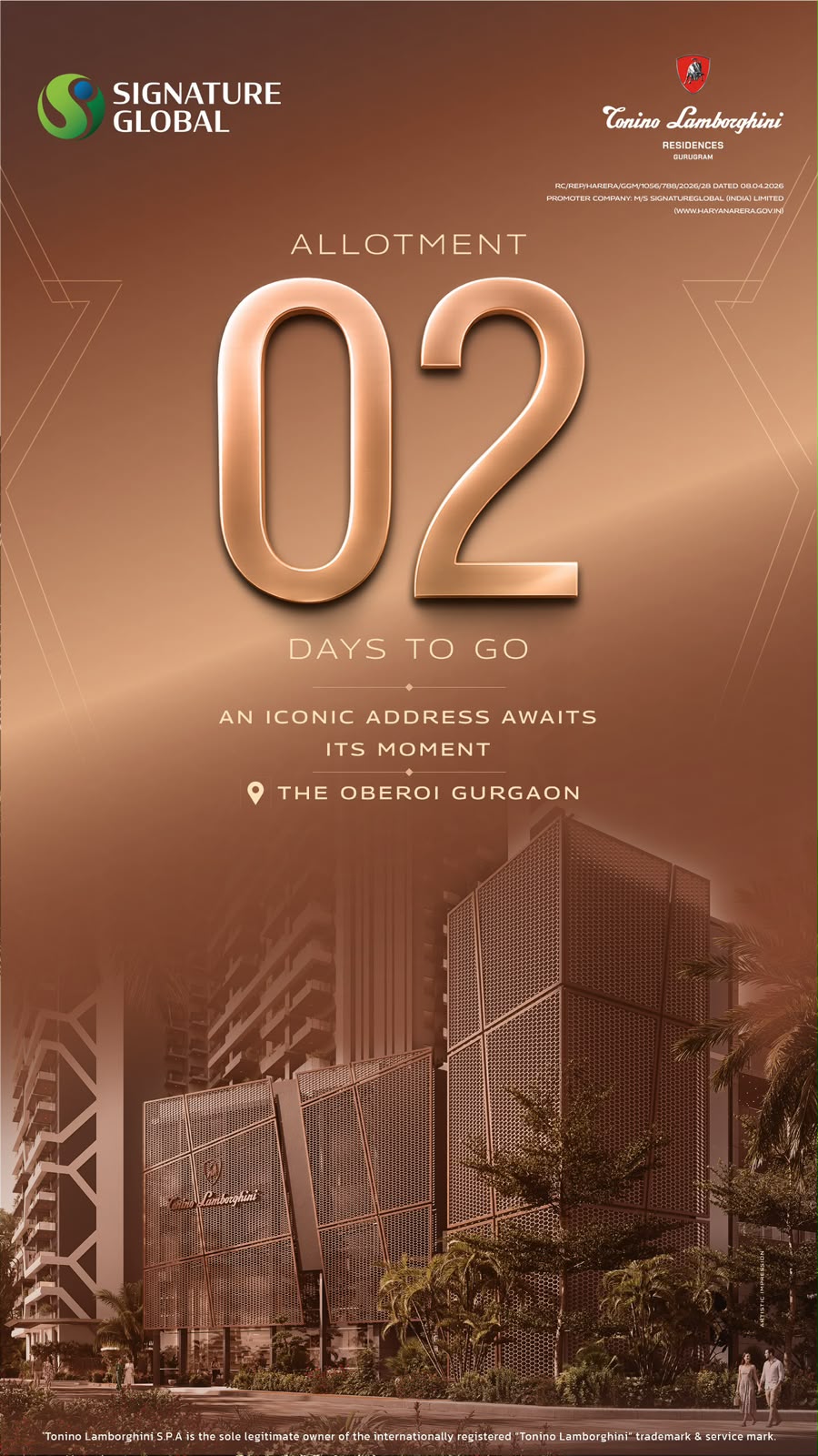 Secure Your Spot at Signature Global || Iconic Allotment Countdown Begins || Only 2 Days Until Allotment Opens Update