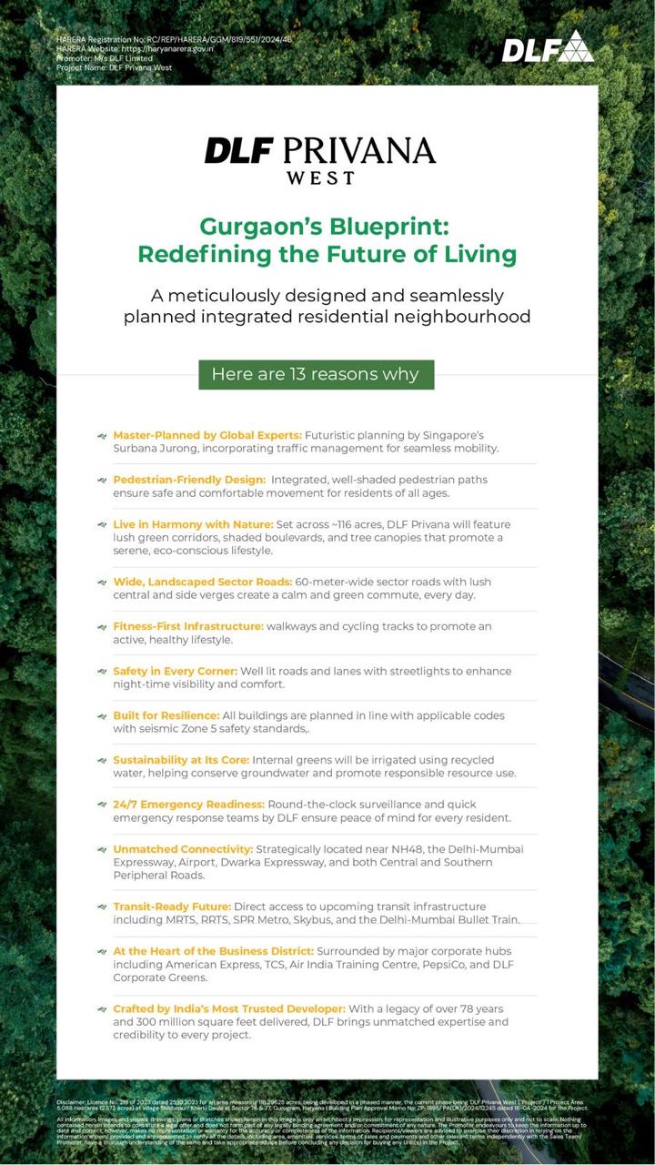 Discover Luxury Living at DLF Privana West, Gurgaon Update