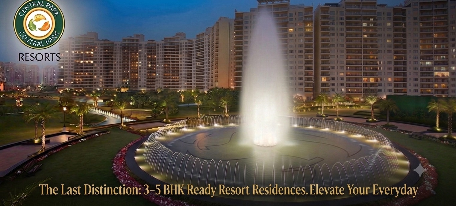 Secure Your Ready Resort Residence Now! || Discover 3-5 BHK Luxury at Central Park Resorts || Elevate Your Lifestyle with Central Park Update