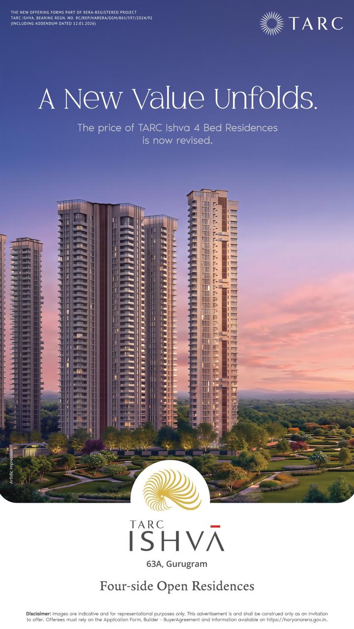 Price Revision Alert at TARC Ishva || Discover New Pricing for TARC Ishva Residences || Updated Pricing at TARC Ishva Gurugram