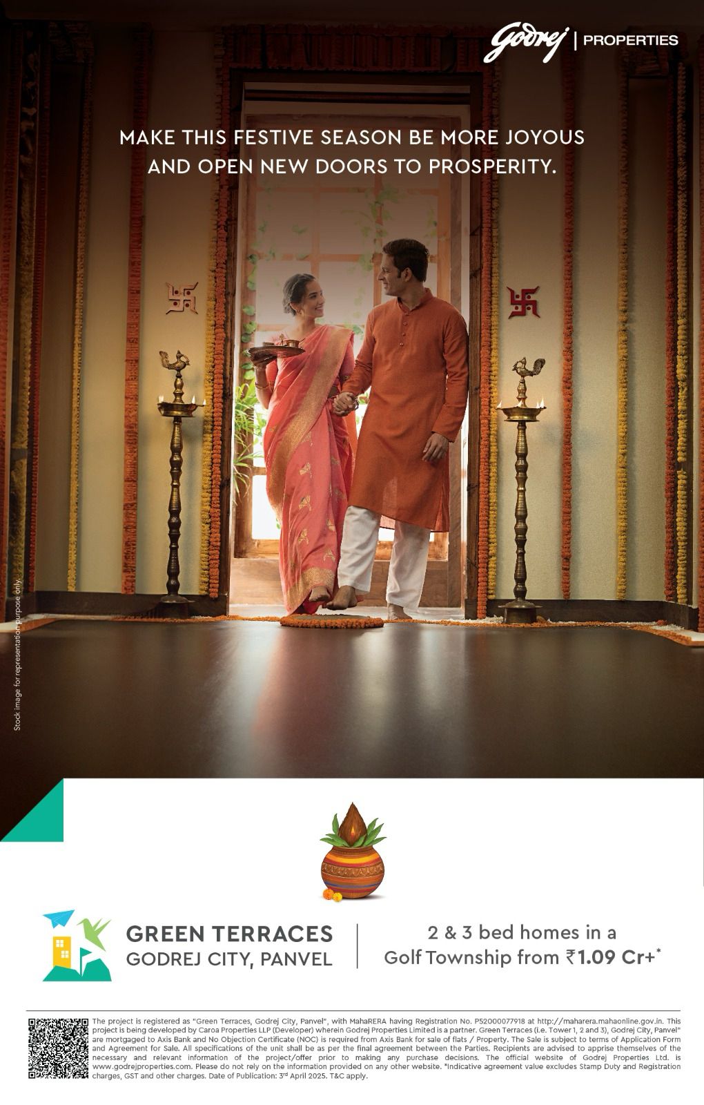 Discover Green Terraces at Godrej City, Panvel - 2 & 3 BHK from ₹1.09 Cr Update