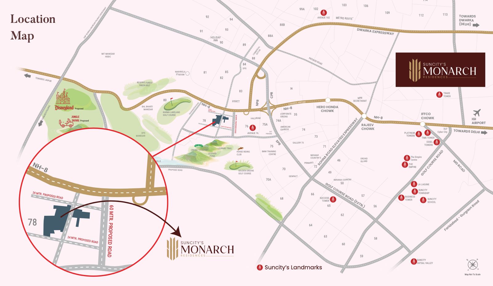 Discover Suncity's Monarch Residences at NH-8, Your New Luxury Destination Update