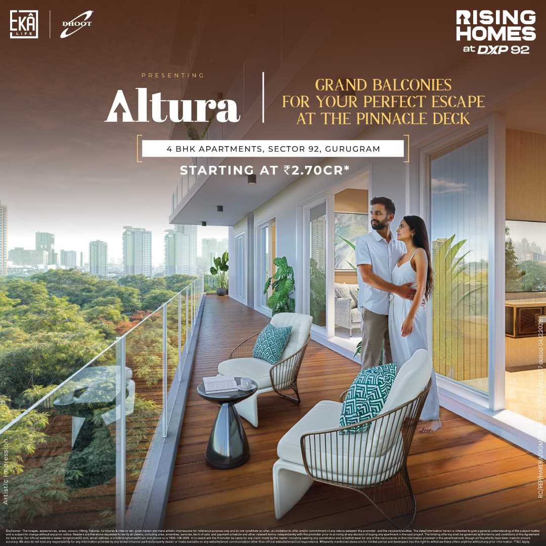Discover Luxurious Living at Altura, Sector 92, Gurugram - Starting at ₹2.70 Cr Update
