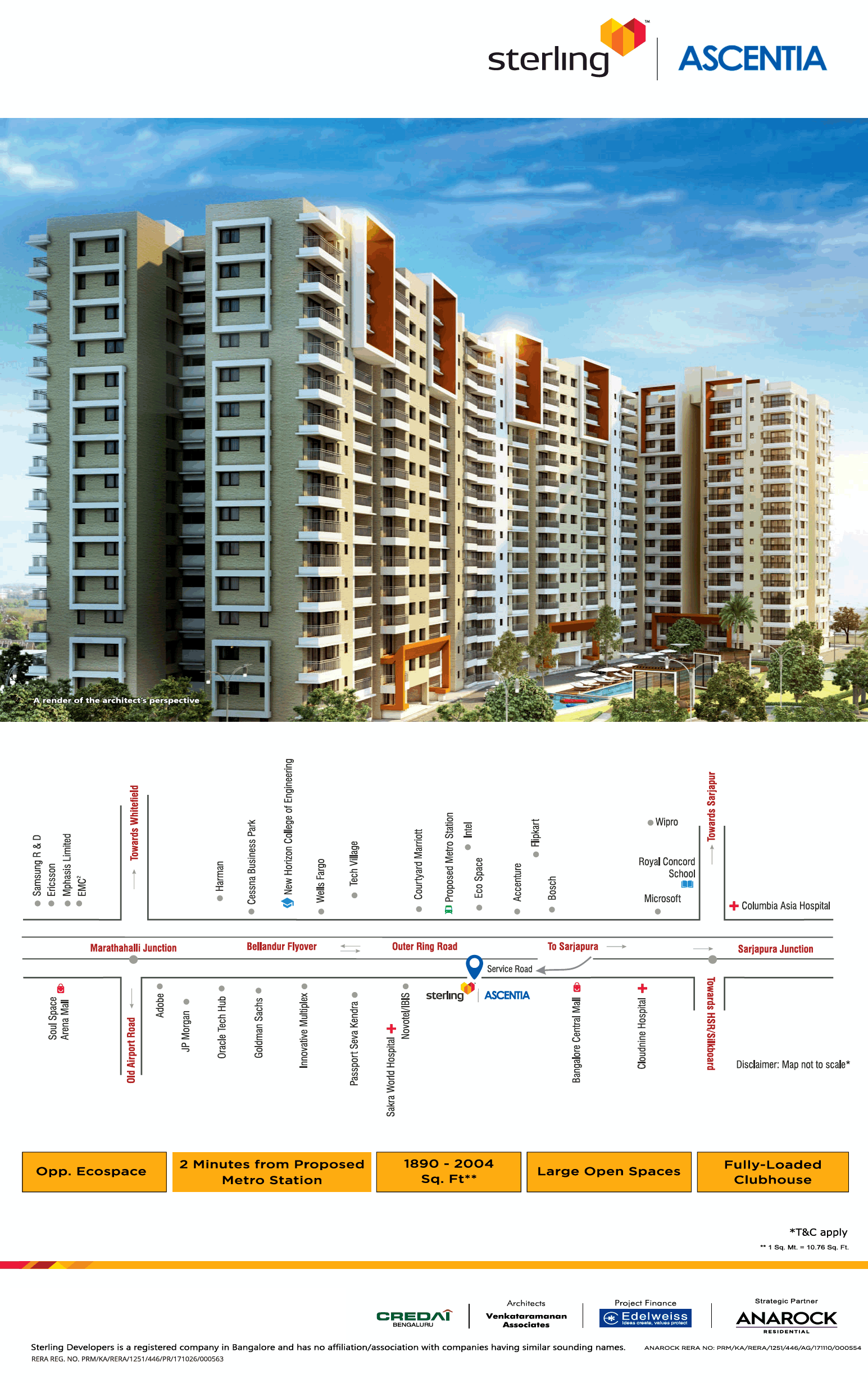 Launching towers 3 & 4 at Sterling Ascentia in Bangalore Update