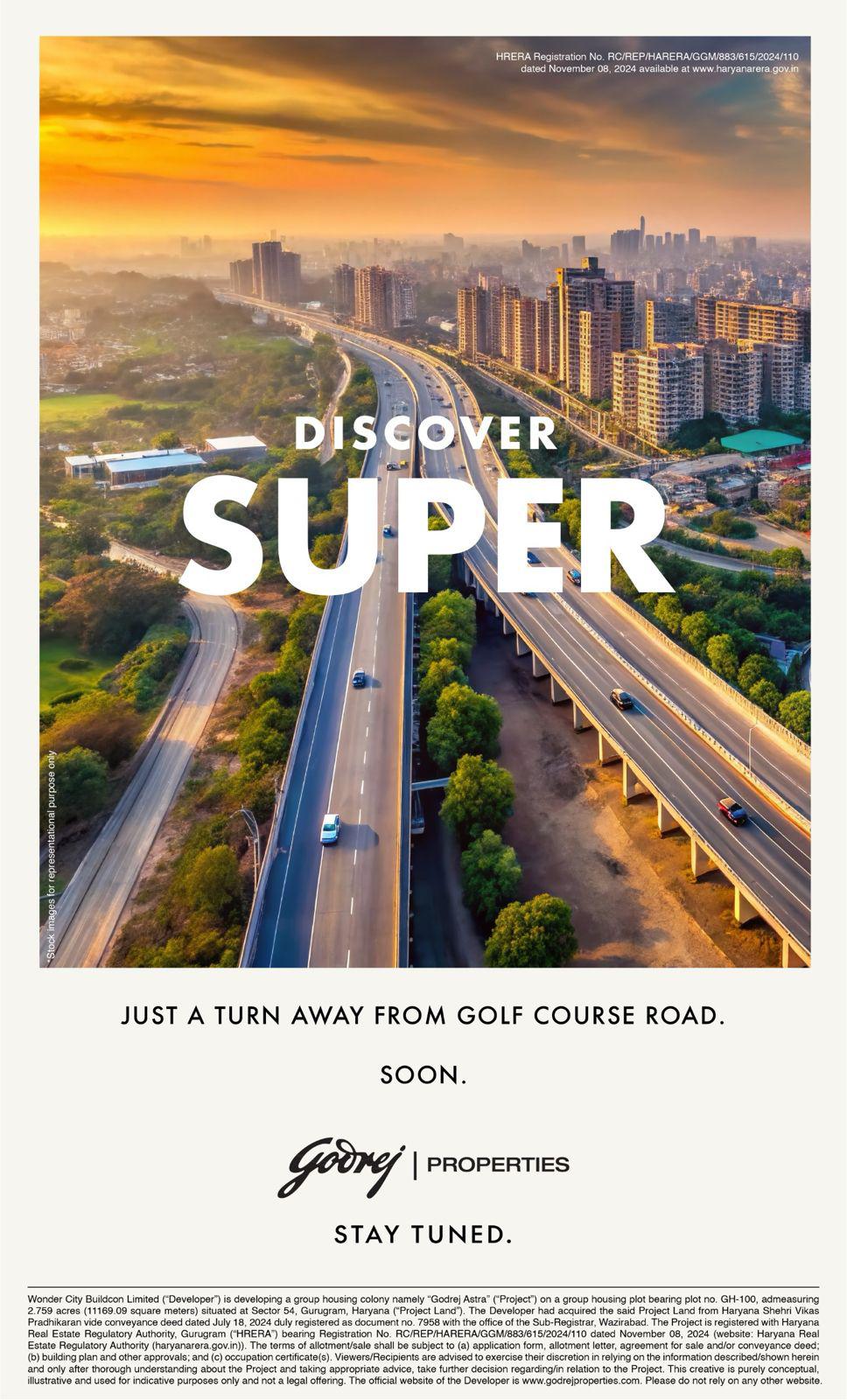 Discover Godrej Astra, Coming Soon Near Golf Course Road by Godrej Properties Update