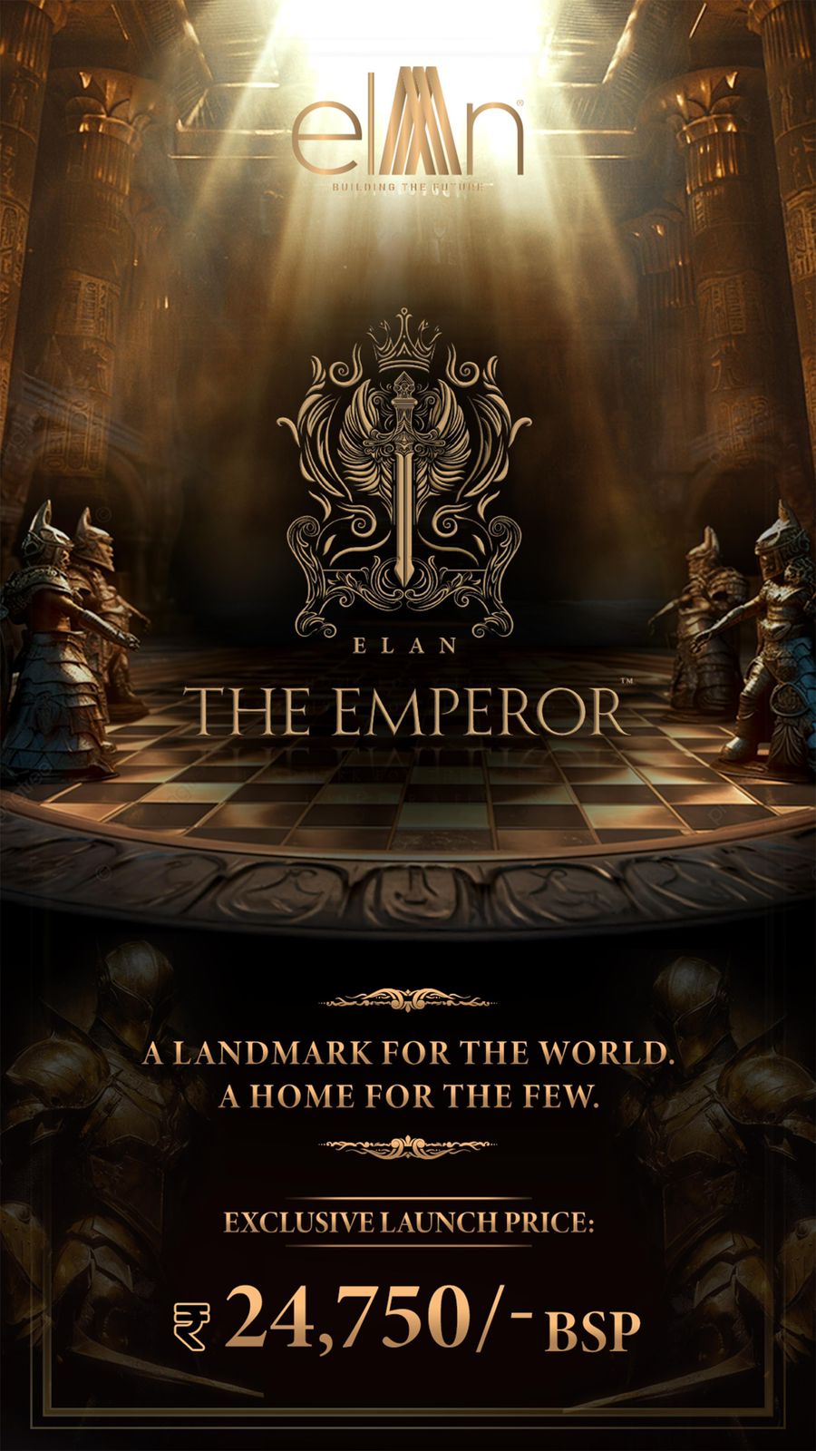 Discover Luxury at Elan The Emperor, Starting ₹24,750 BSP Update