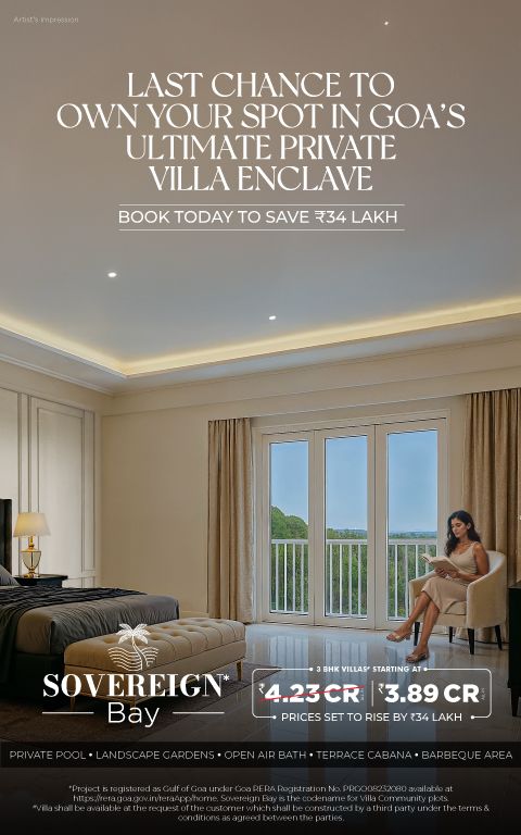 Own a Slice of Paradise at Sovereign Bay, Goa's Ultimate Villa Enclave Update