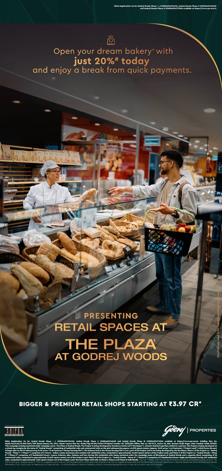 Retail Spaces at The Plaza, Godrej Woods, from ₹3.97 Cr Update