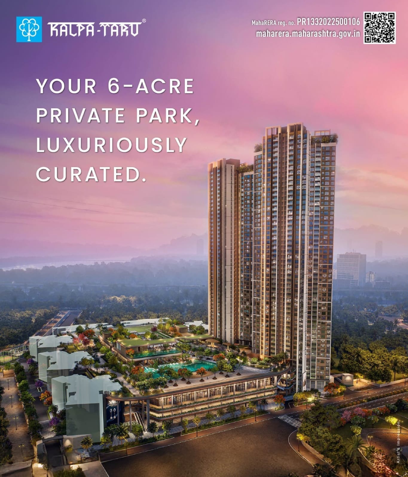Luxurious Living at Kalpataru, Mumbai - Discover Your Private 6-Acre Park Today! Update