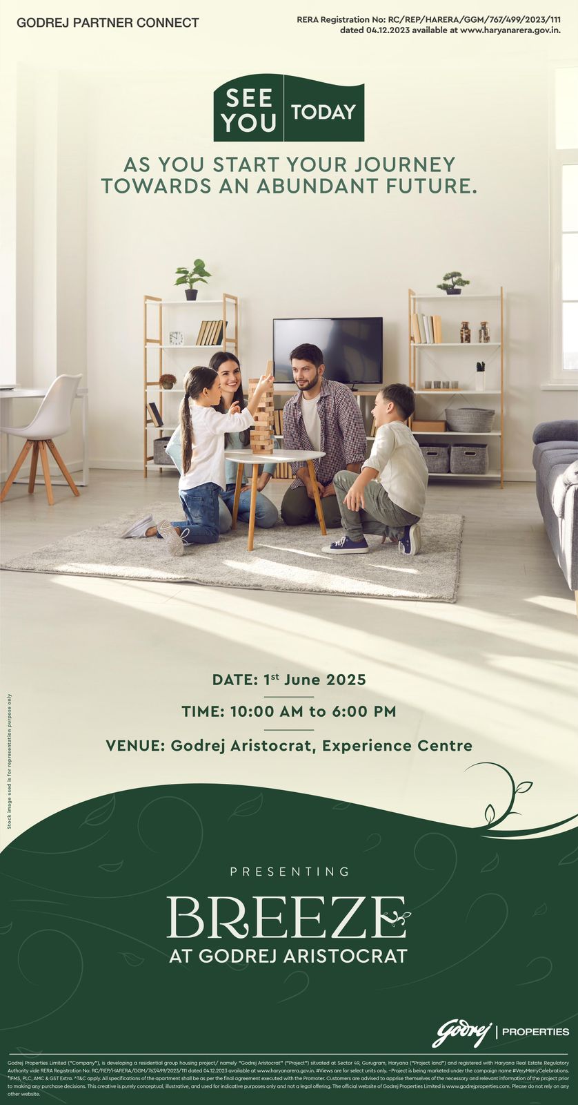 Discover Godrej Aristocrat's Breeze in Gurgaon on 1st June 2025 Update