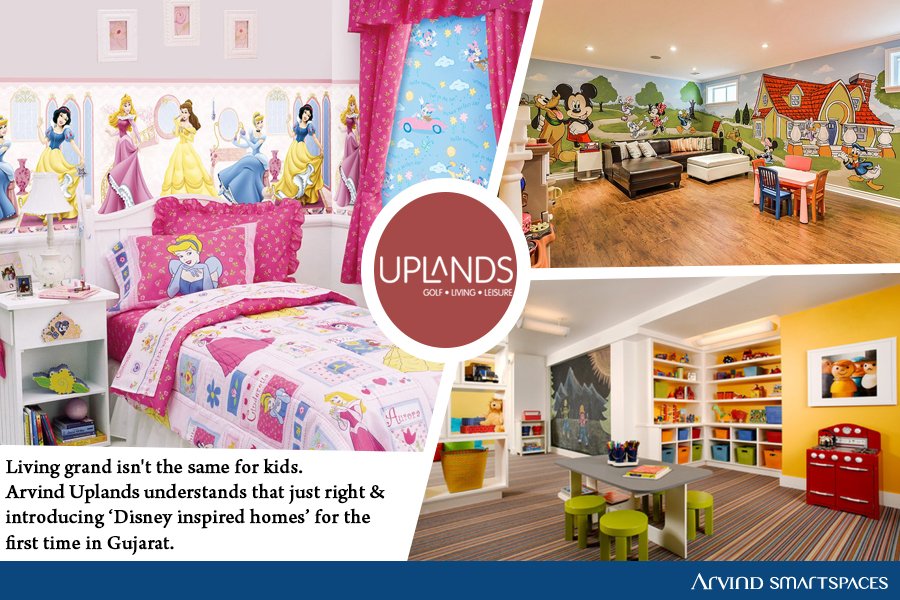 Arvind Uplands introduces Disney Inspired Homes for the first time in Gujarat Update