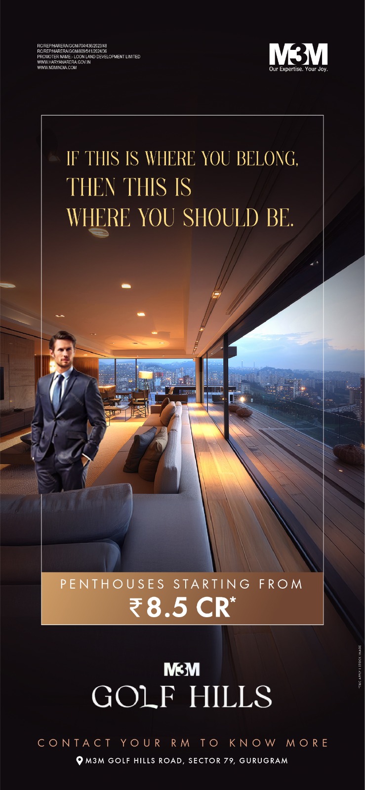 Discover Luxury at M3M Golf Hills, Gurugram - Penthouses Starting ₹8.5 Cr Update