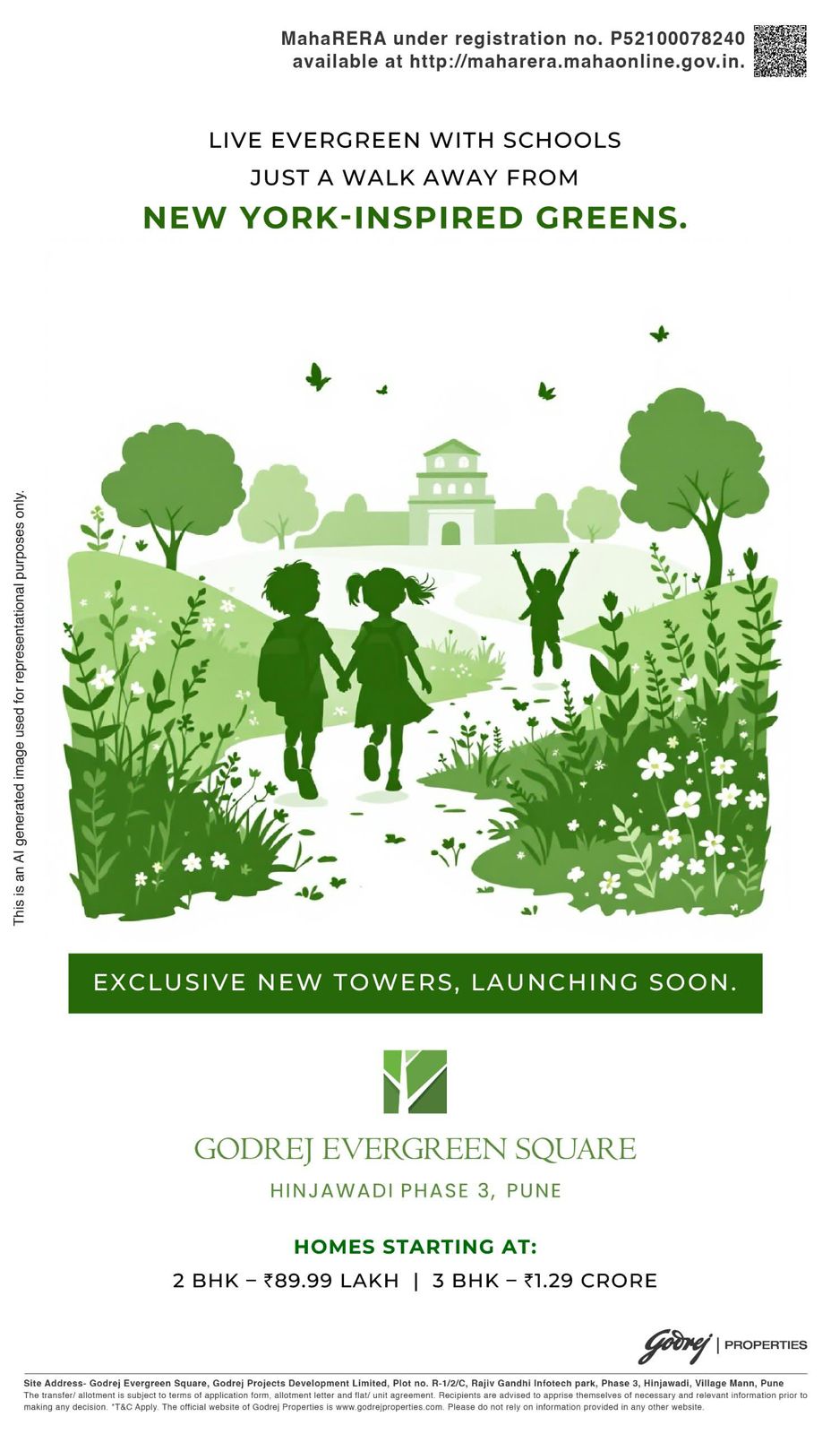 Experience New York-Inspired Living in Pune at Godrej Evergreen Square, Hinjawadi Phase 3 Update