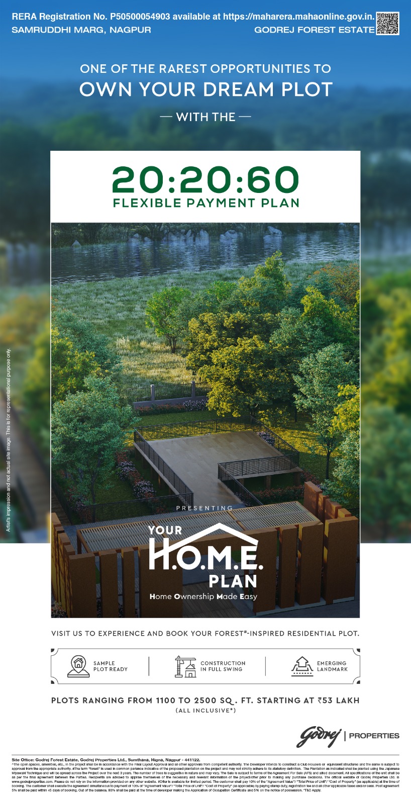 Discover Your Dream Plot at Godrej Forest Estate, Samruddhi Marg, Nagpur Update