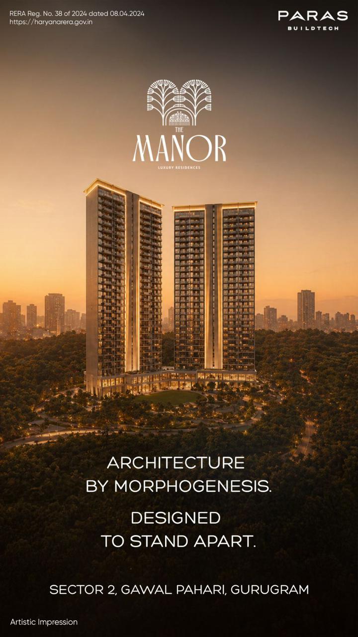 Experience The Manor in Gurugram || Discover Luxury Living at The Manor || Elevate Your Lifestyle at The Manor Update