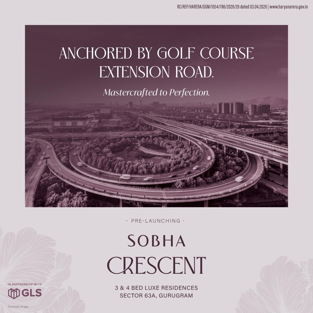 Discover Sobha Crescent on Golf Course Extension || Get a Sneak Peek: Sobha Crescent Pre-Launch || Luxury Living at Sobha Crescent, Gurugram Update