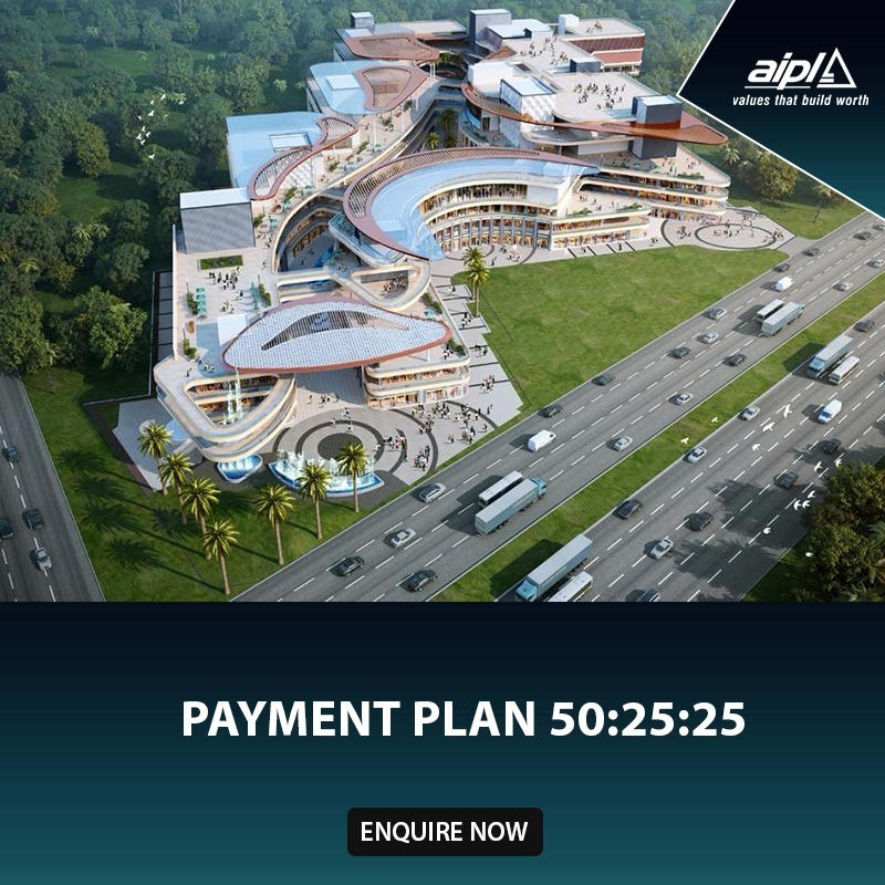 AIPL Introduces Flexible 50:25:25 Payment Plan for Its Latest Commercial Hub Update