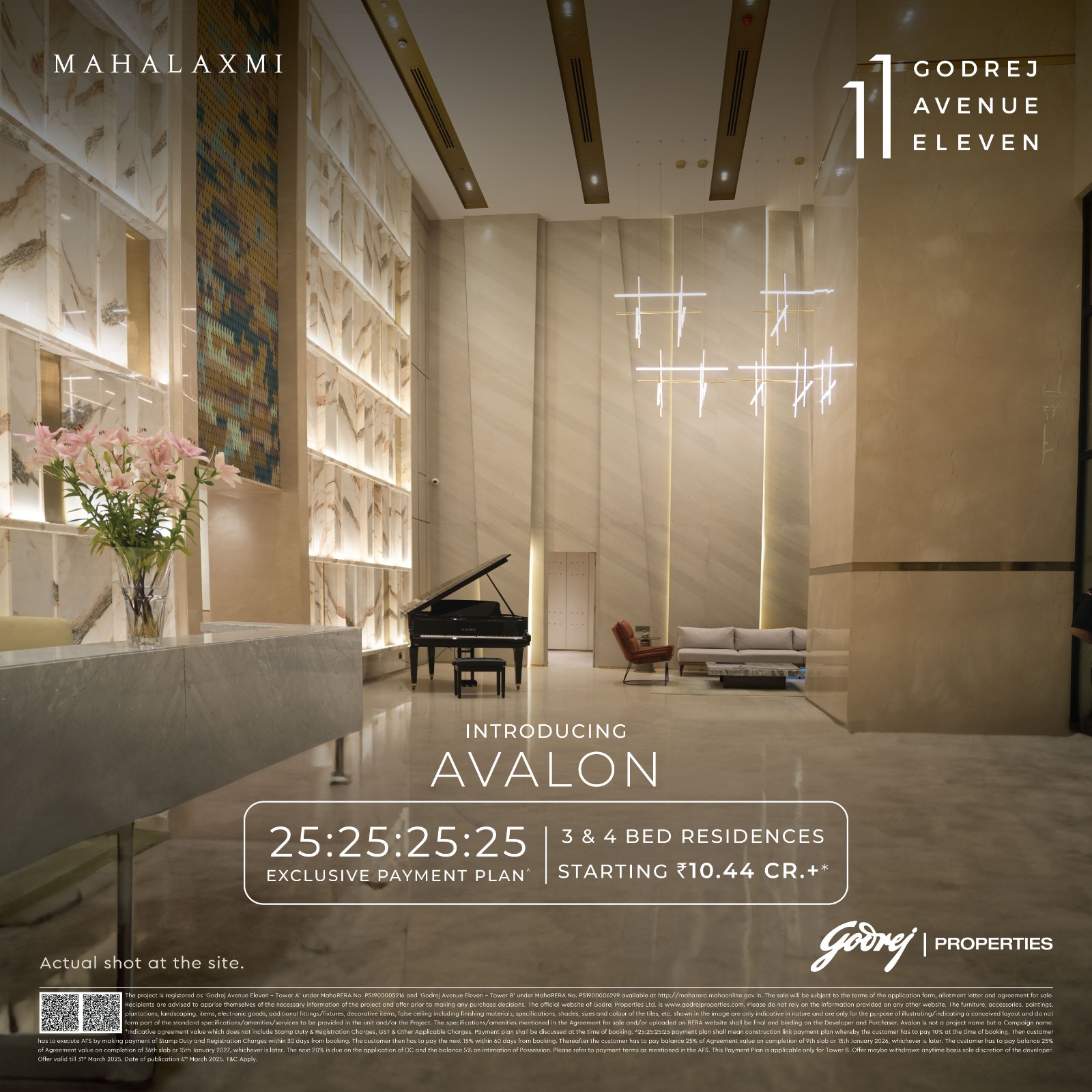 Discover Luxury with Godrej Avenue Eleven, Starting ₹10.44 CR, Exclusive Payment Plan! Update