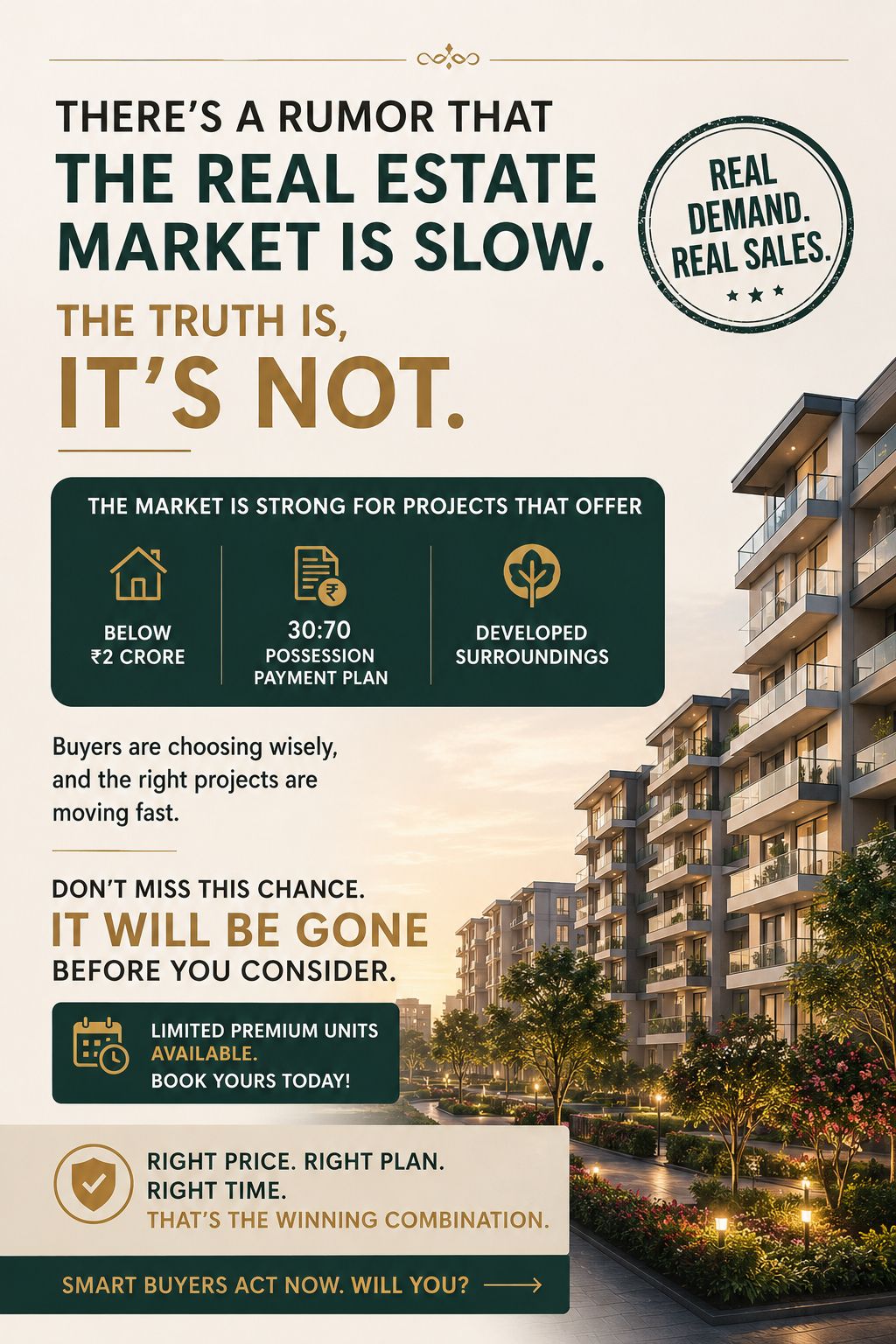 Limited Premium Units Available - Book Yours Today! || Smart Buyers Act Now - Will You? || Right Price, Right Plan, Right Time! Update