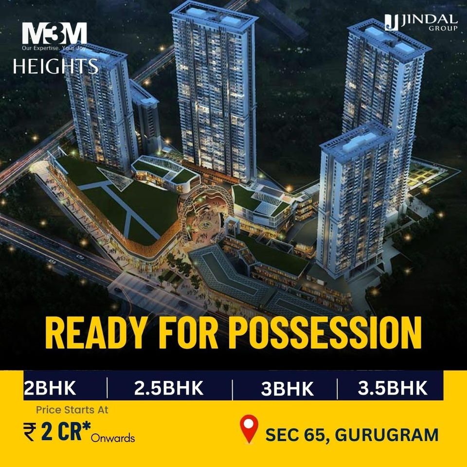 M3M Heights: Luxurious Living Awaits at SEC 65, Gurugram Update