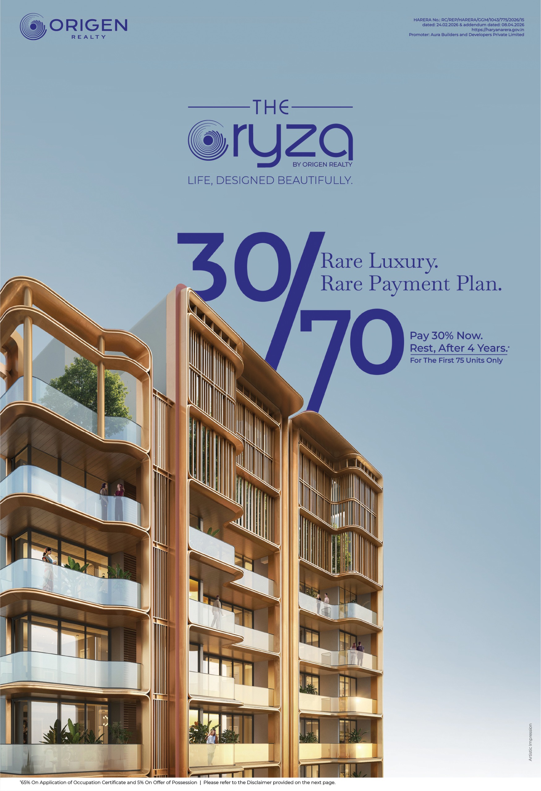 Grab the 30/70 Payment Plan at The Oryza || Secure Rare Luxury with Easy Payment Plan || Limited Units Available at The Oryza Update