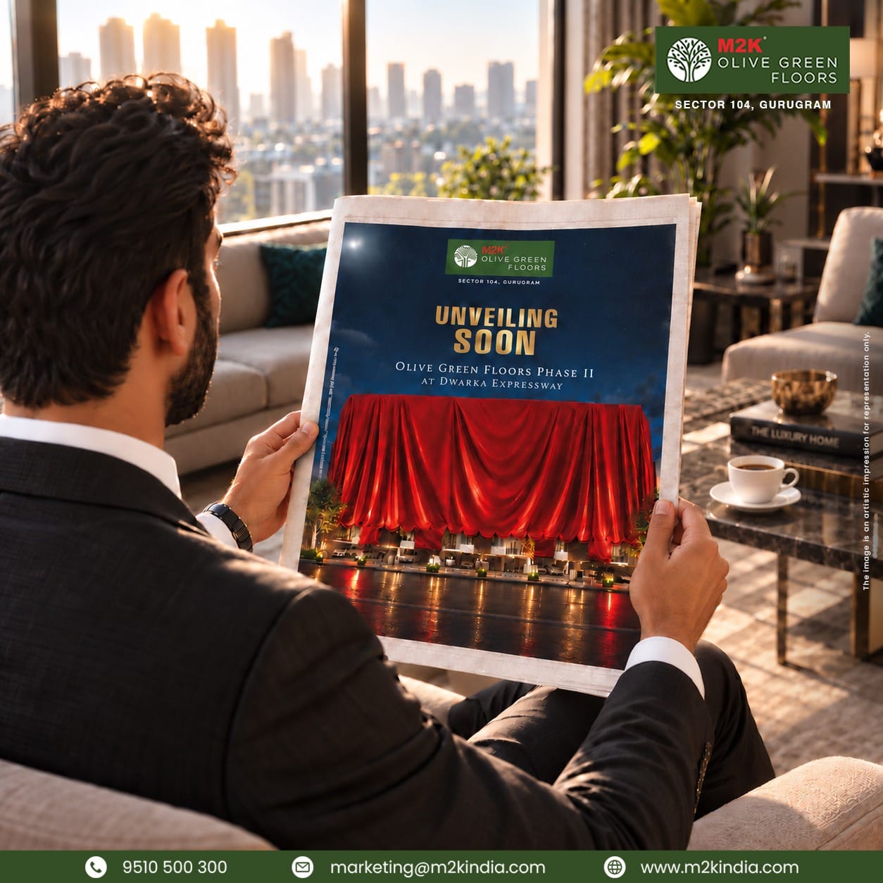 Unveiling Soon: Olive Green Floors Phase II || New Launch at Dwarka Expressway || Discover Olive Green Floors in Gurugram photo 1