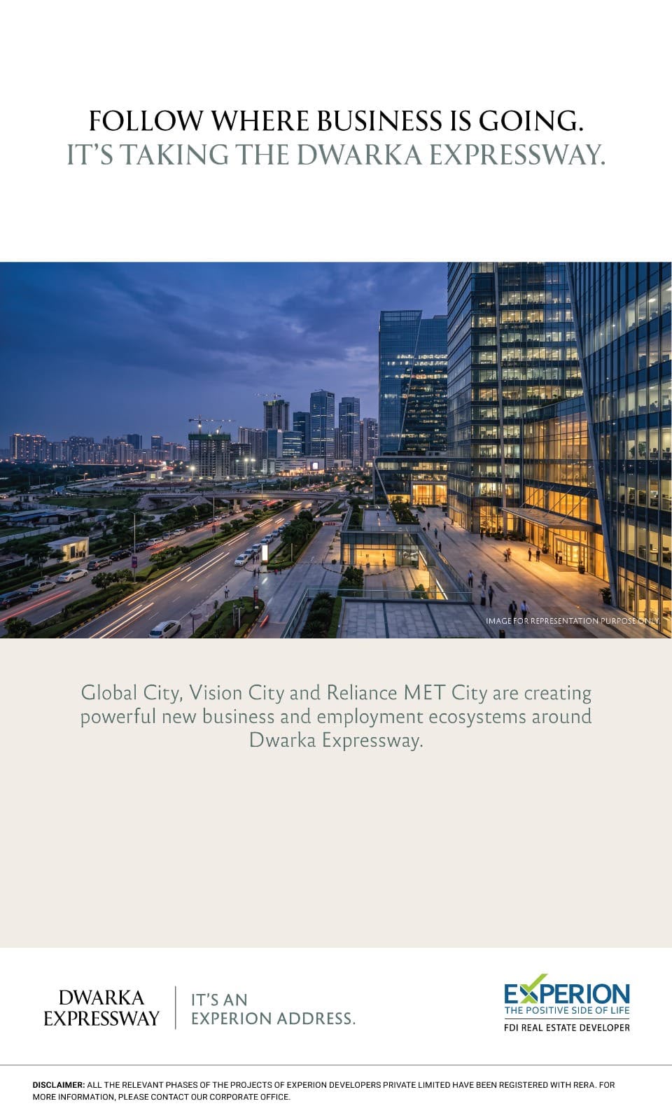 Discover Business Opportunities on the Dwarka Expressway || Explore New Business Ecosystems || Transform Your Business Address with Experion Update