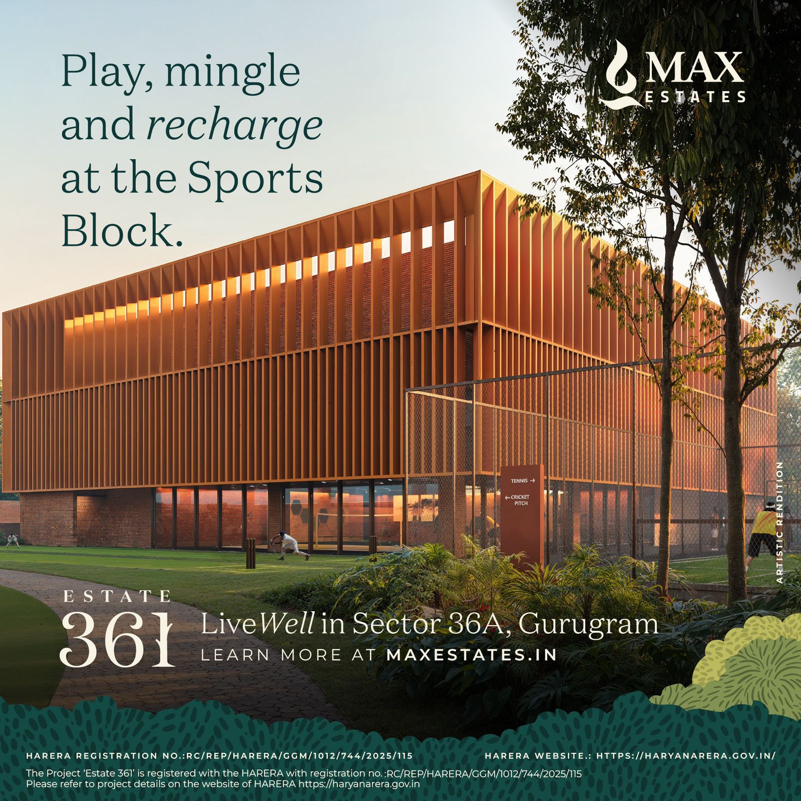 Discover Luxury at Estate 361 by Max Estates, Sector 36A, Gurugram Update