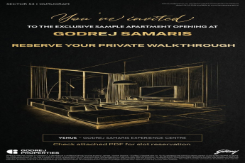  Book Your Private Walkthrough at Godrej Samaris || Exclusive Sample Apartment Opening at Godrej Samaris || Visit Godrej Samaris Experience Centre Now