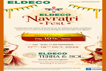 Avail Special Navratri Offer Now! || Don't Miss the Eldeco Navratri Fest! || Secure Your Luxury Residence Today!