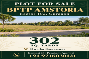 Secure Your Plot at BPTP Amstoria, Gurgaon Today || Own a 302 Sq. Yards Plot Near Dwarka Expressway || Invest in BPTP Amstoria: Prime Plots Available