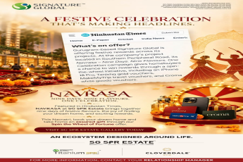Celebrate Navratri with Rewards at SG SPR Estate || Visit SG SPR Estate for Festive Offers || Spin the Wheel of Fortune at Signature Global